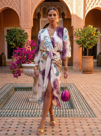 Sofía | Vestido de primavera sofisticado a dos piezas