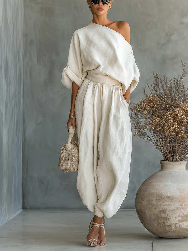 Mila™ | Conjunto de 2 piezas off-shoulder